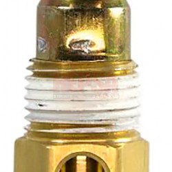 Válvula check de 1/2", recta. CONRADER cuerpo de bronce presión máx 200 PSI, entrada rosca recta para barril CON-CTD1212